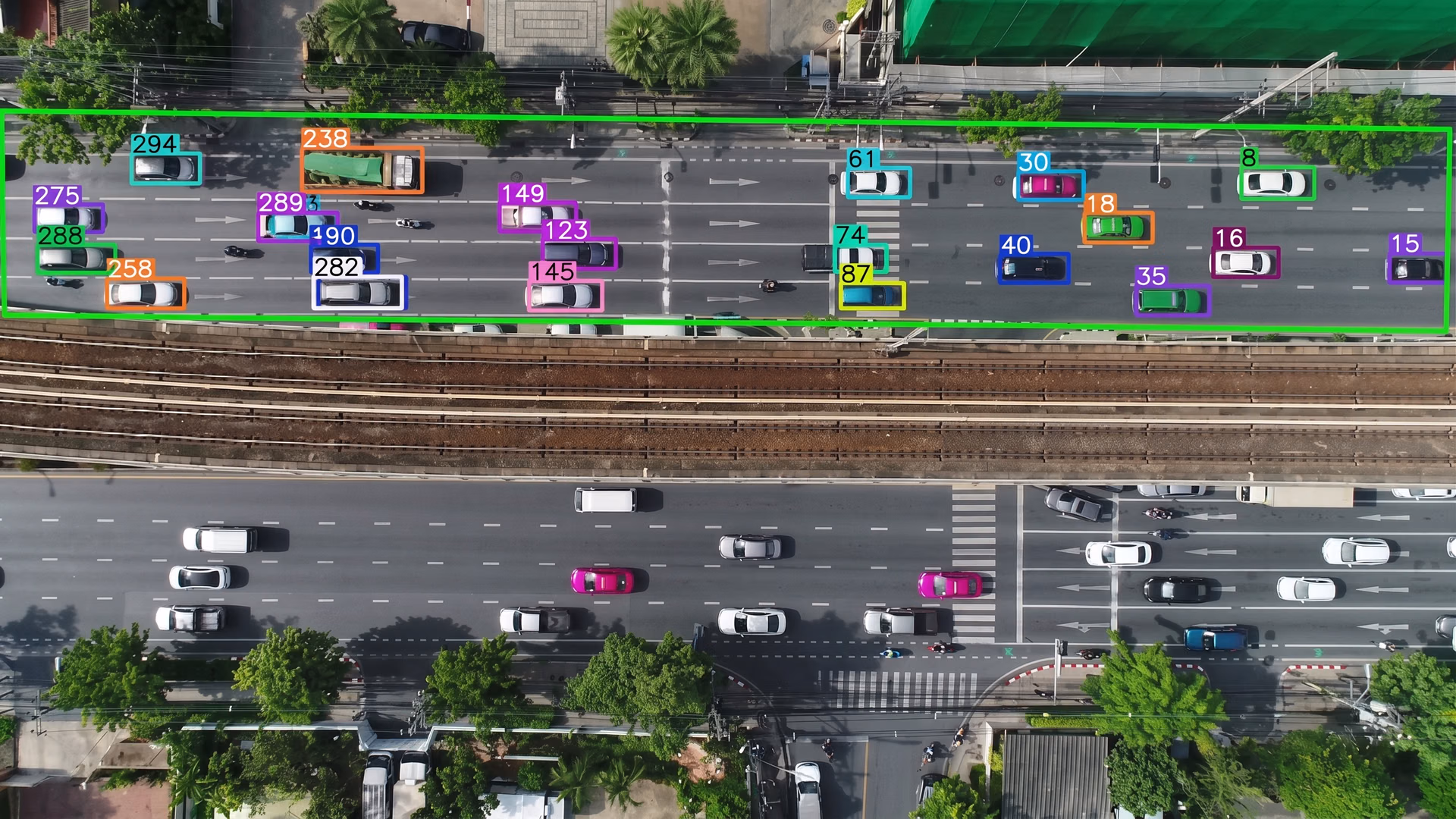 Tracking vehicles within a zone using Ultralytics YOLO11