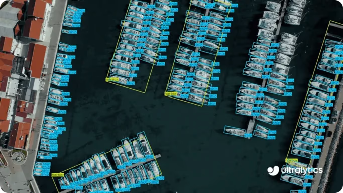 Uso de YOLO11 para la detección OBB de barcos