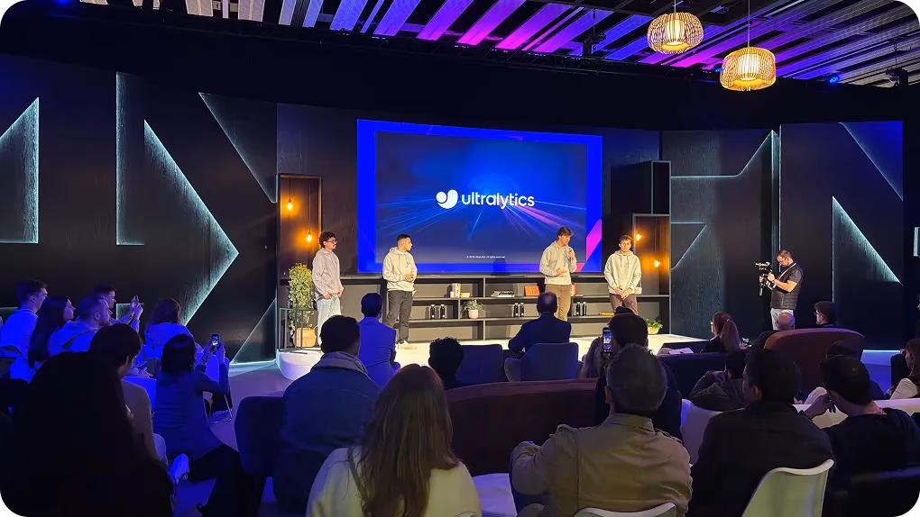 Ultralytics wins best exhibitor at 4YFN in the AI for Meaningful Impact category