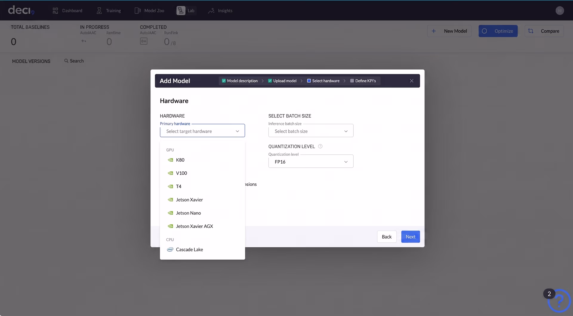 Ultralytics YOLOv5 model compilation for deployment with Deci
