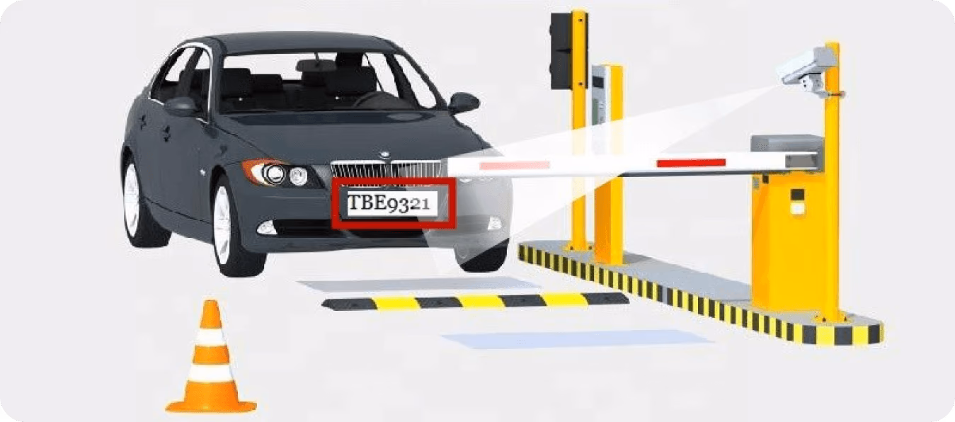 استخدام ANPR للسماح للمركبات المصرح لها بدخول المناطق الآمنة