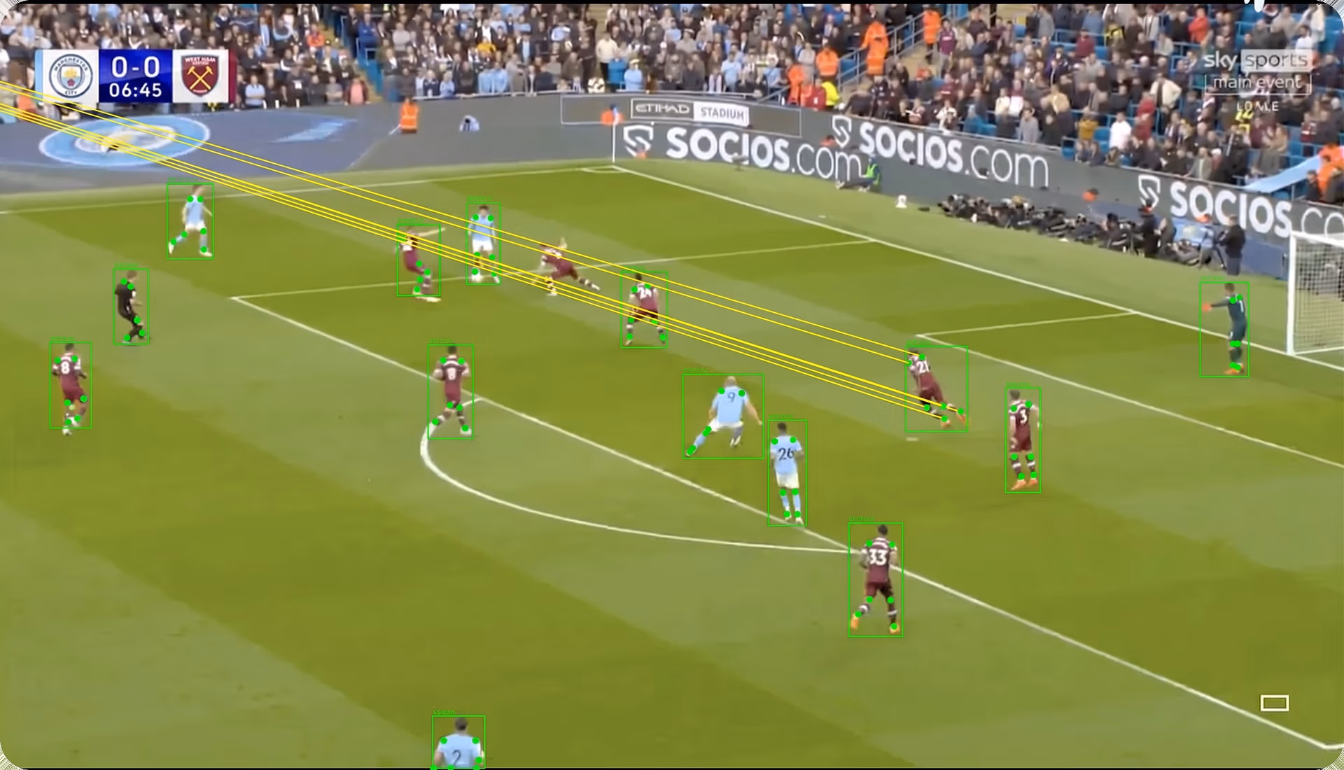 Match analysis powered by AI and computer vision