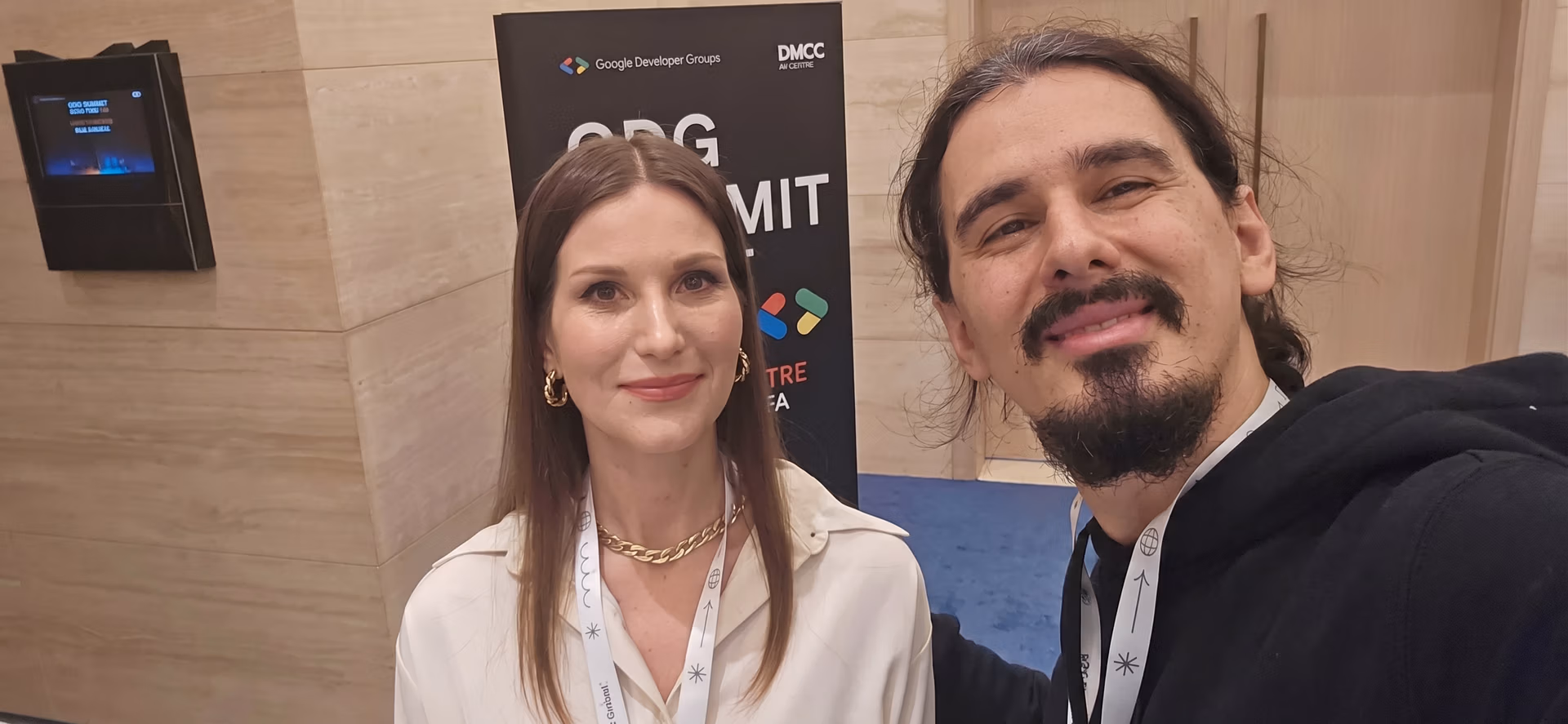 Onuralp Sezer and NVIDIA Senior Developer Katja Sirazitdinova