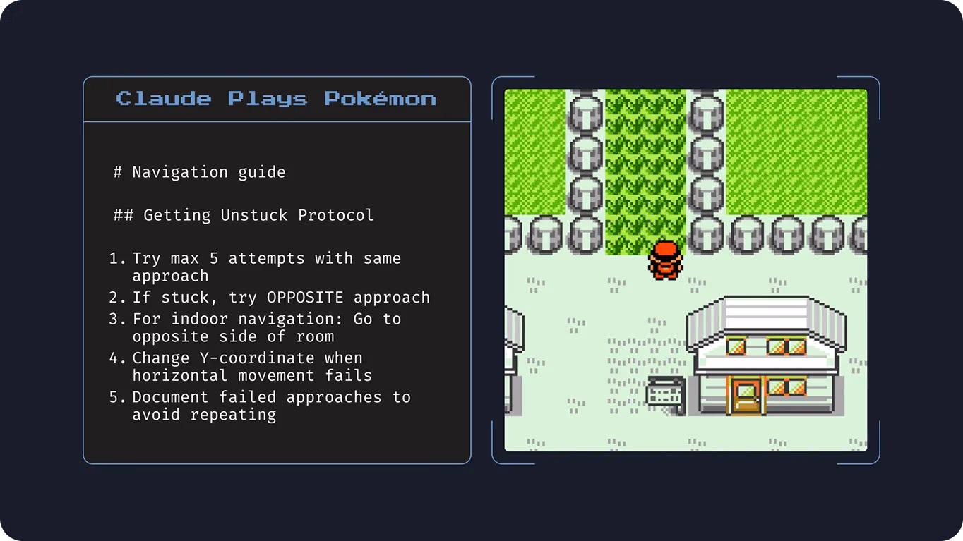 Pokémon oynayan Claude 4 örneği