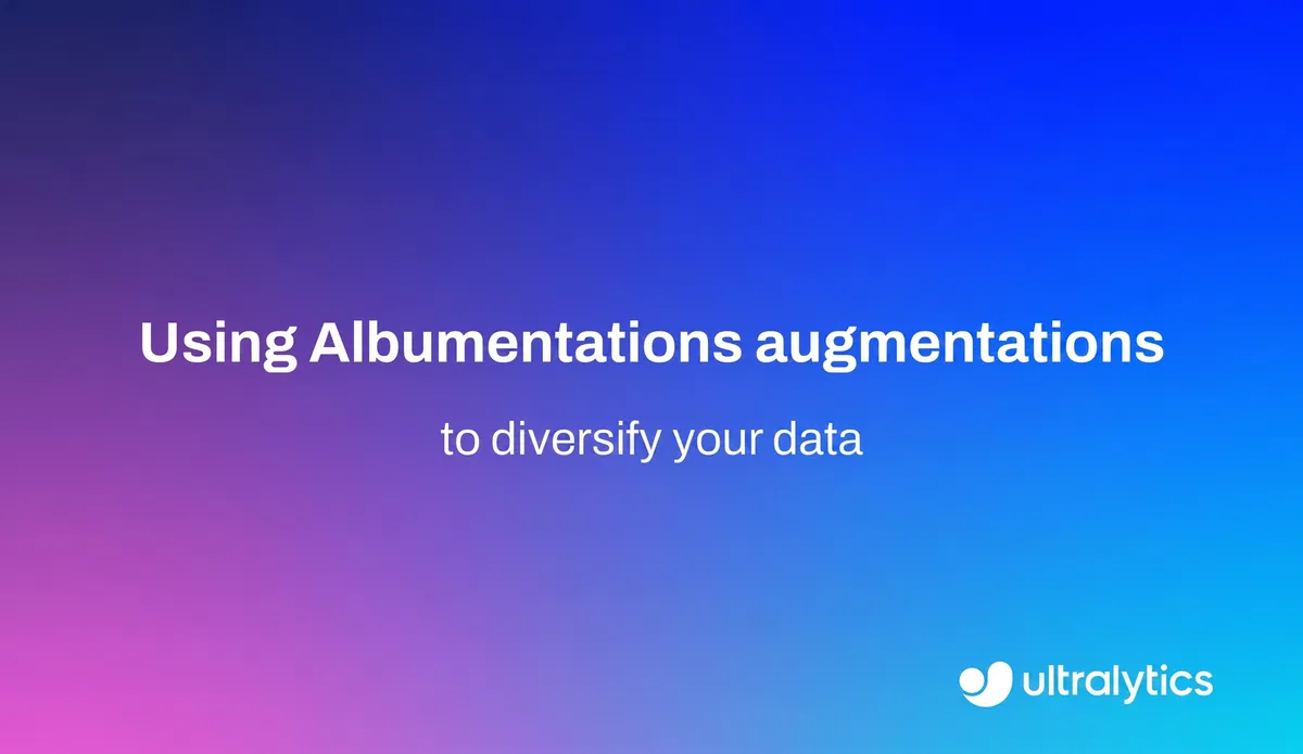 Ultralytics YOLO Data Augmentation with Albumentations