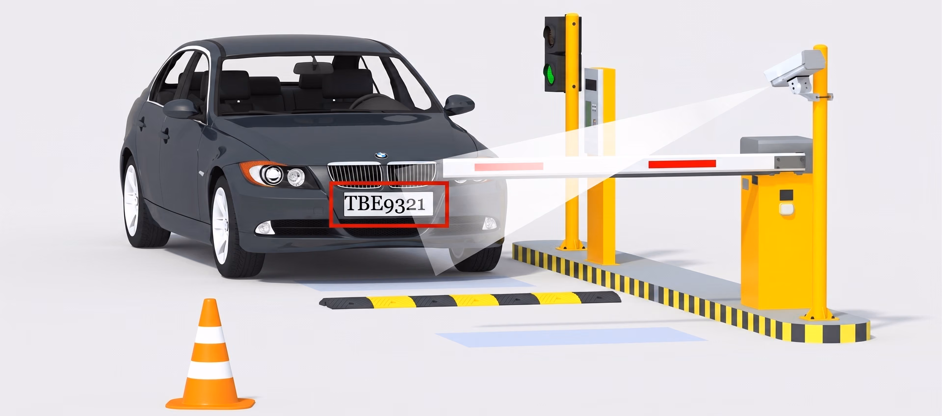 استخدام ANPR للسماح للمركبات المصرح لها بالدخول إلى المناطق الآمنة